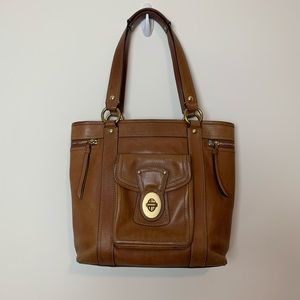 Coach Leather Shoulder Bag